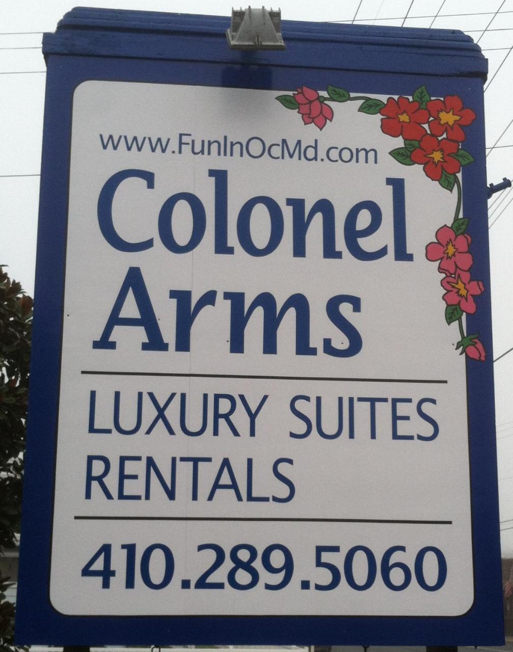 Colonel Arms Luxury Suites Ocean City Buitenkant foto
